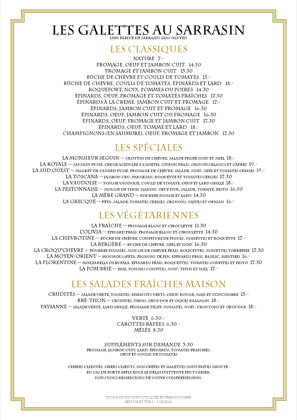 Les galettes au sarrasin
